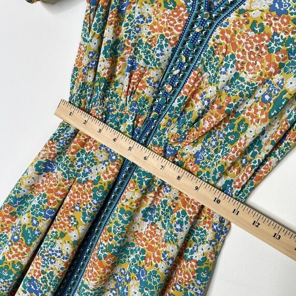 Melloday Floral Maxi Dress Women’s Size XS Bohemian - Picture 9 of 11